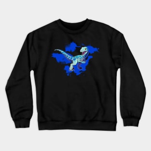 Cyan Raptor Crewneck Sweatshirt